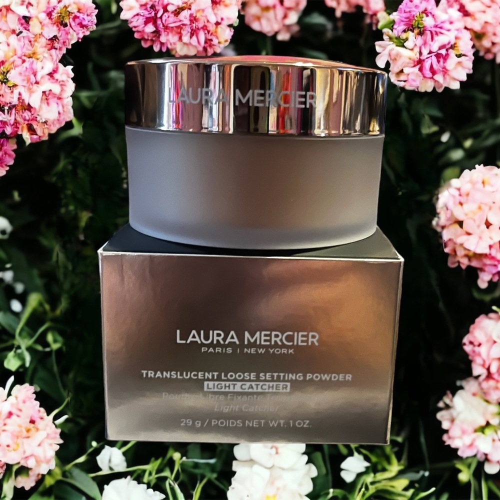 🌟HP🌟NIB LauraMercier Translucent Loose Setting Powder Light Catcher CosmicRose - Picture 2 of 10